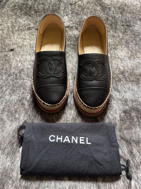 chanel espadrilles männer|authentic Chanel espadrilles.